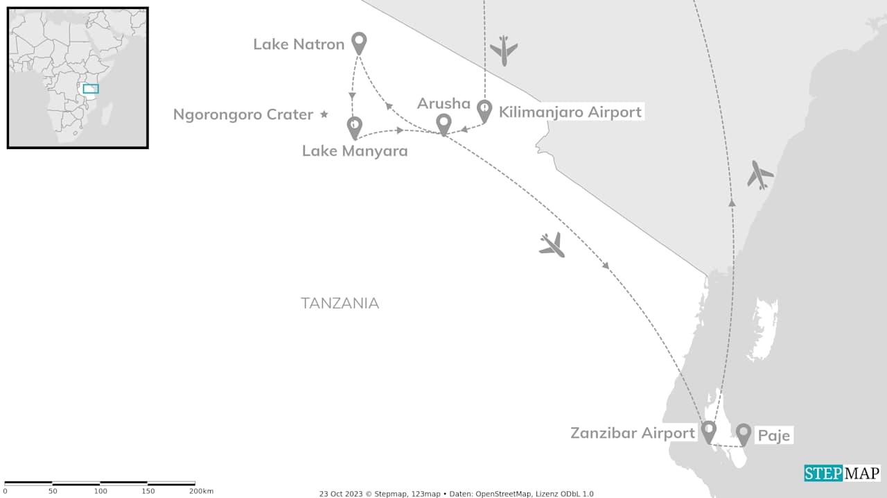 Tanzania & Zanzibar: glamping tussen de big five