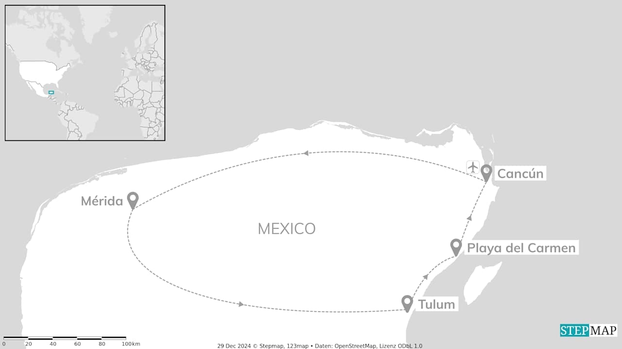 Viva Mexico: Yucatán & cenotes in de Caraïben