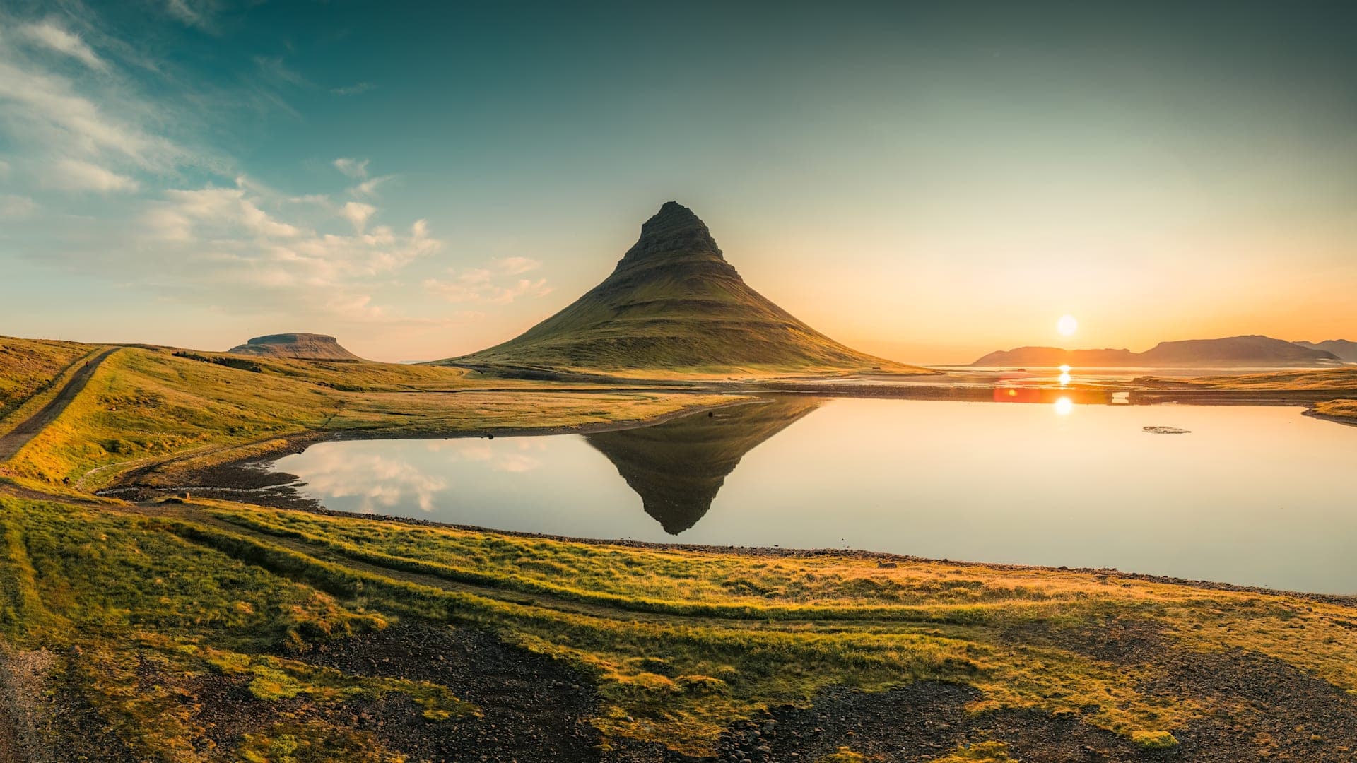 Vulkanen, gletsjers en watervallen