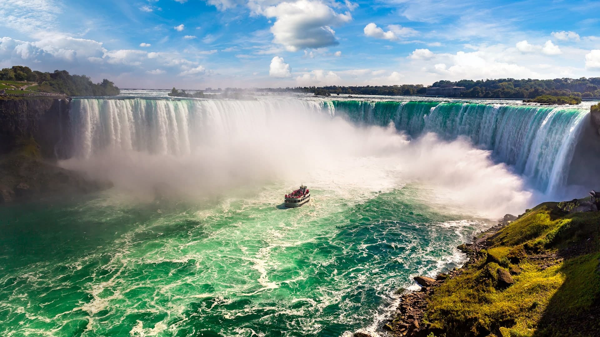 Niagarawatervallen, Montreal & Ottawa