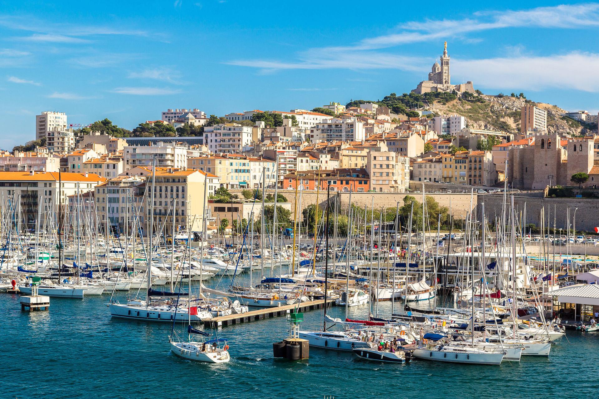 Marseille: Boote über Boote!
