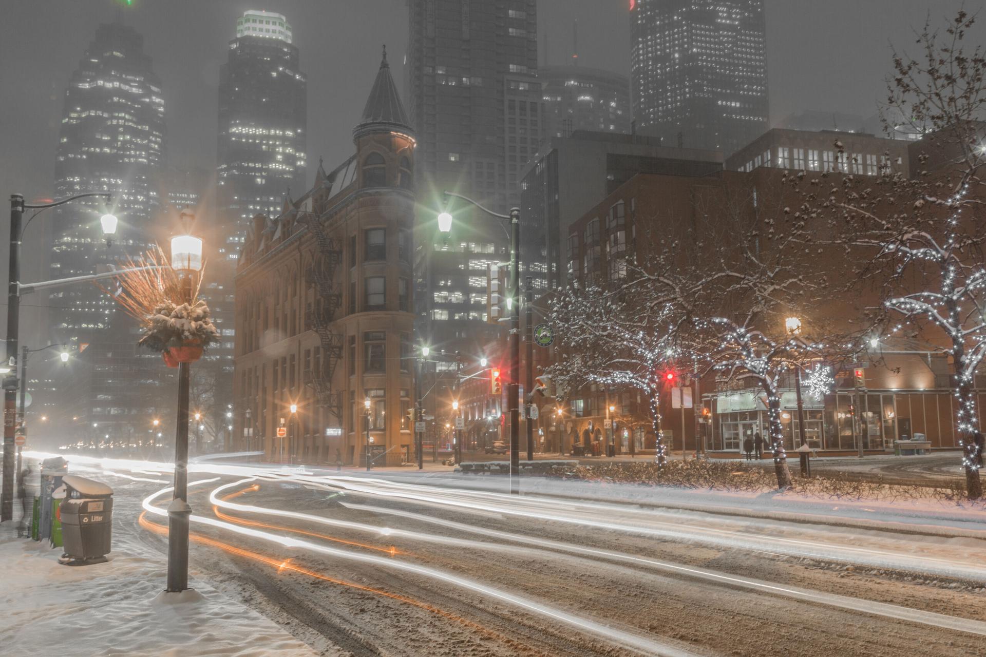 Toronto: Stadt im Schneegestöber