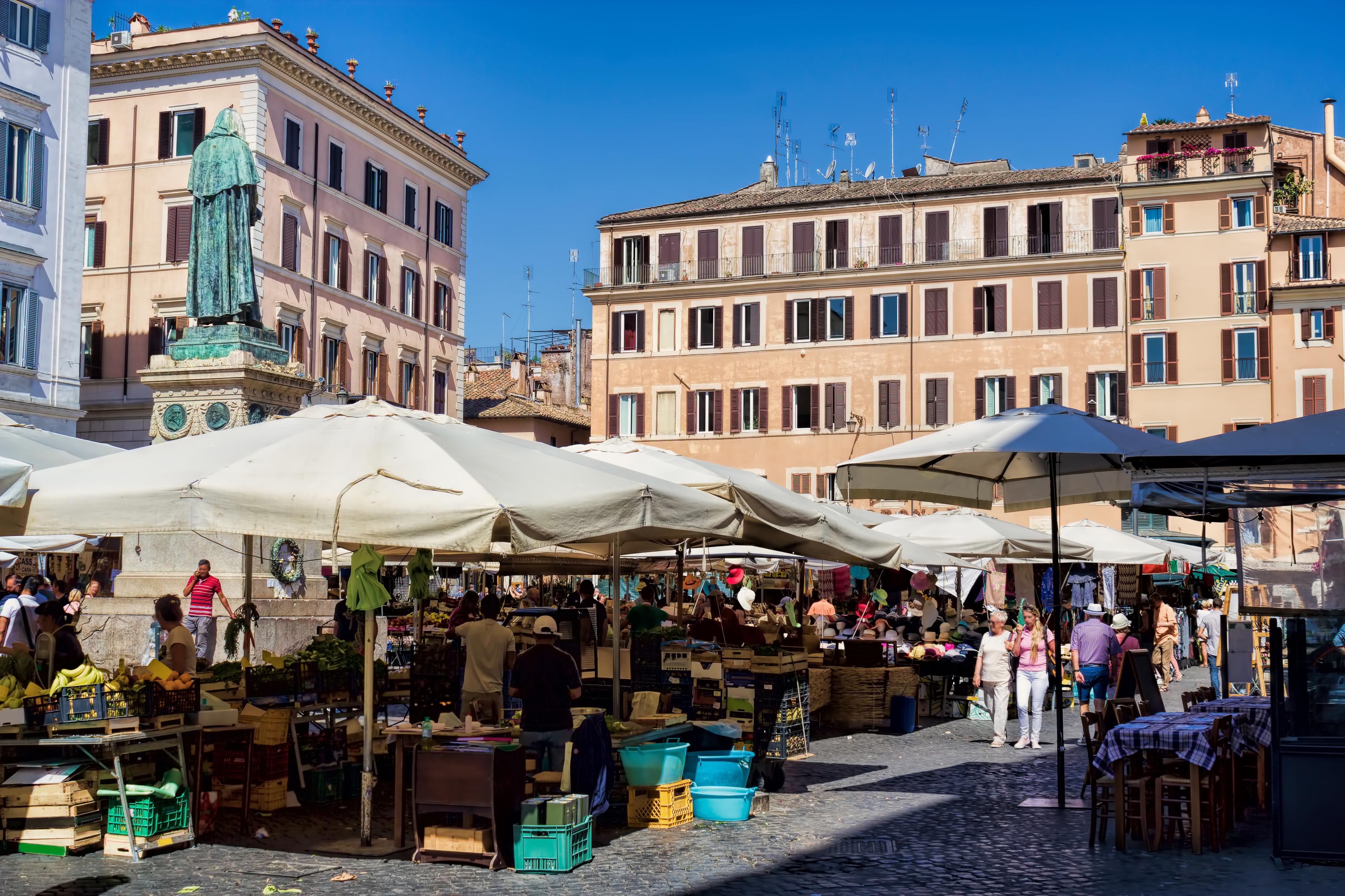 Campo de'Fiori & Ghetto Streetfood Tour durch Rom thumbnail