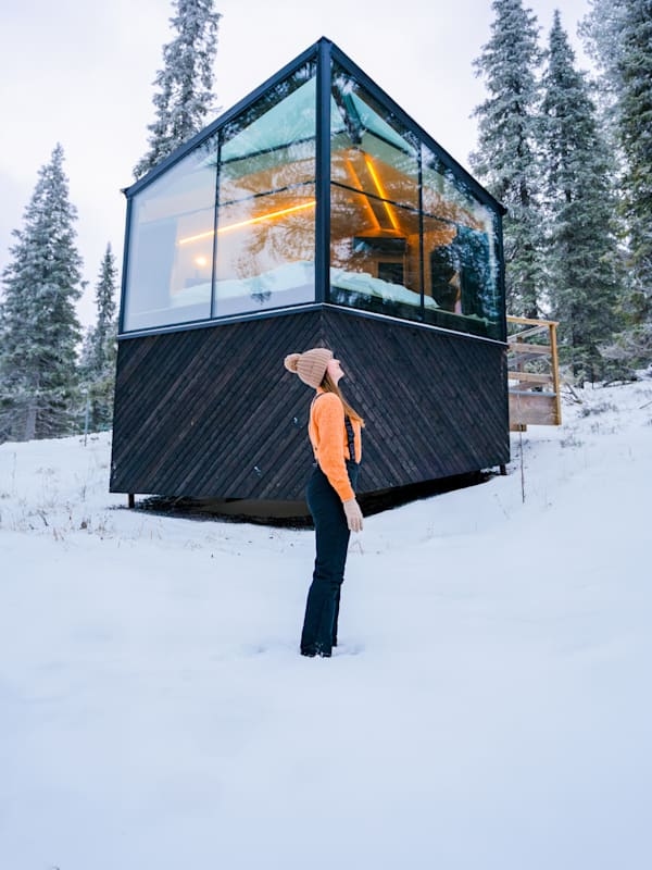 Polarlicht im Nature Igloo