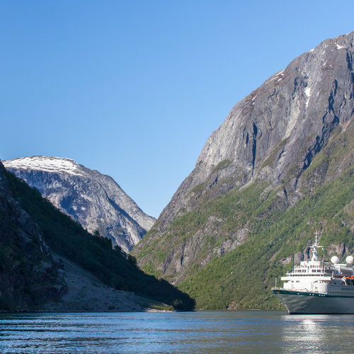 Mit Postschiff und Bahn durch Norwegen (nordgehend